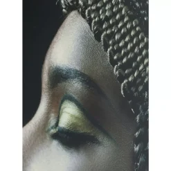 KARE Design Bild Glas Royal Headdress Profile 100X150Cm- Bilder