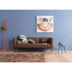 KARE Design Bild Touched Boy With Butterflies 100X100Cm- Bilder