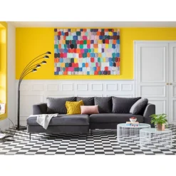 KARE Design Bild Touched Colorful Dots 140X200Cm- Bilder