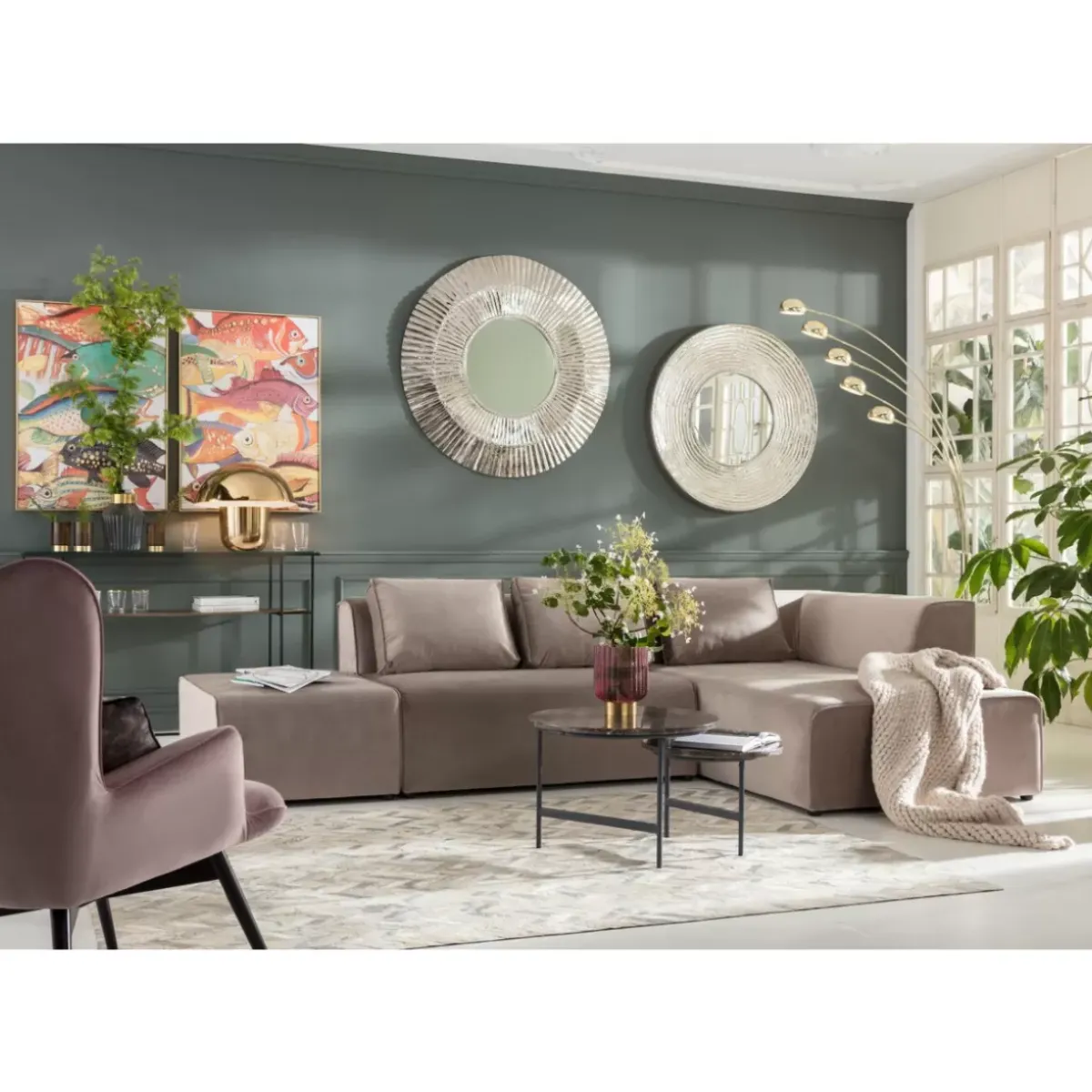 KARE Design Bild Touched Fish Meeting Two 100X75Cm- Bilder