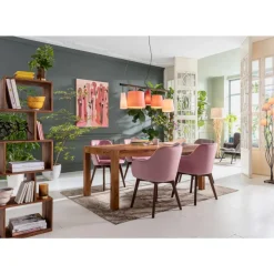 KARE Design Bild Touched Flamingo Meeting 120X90Cm- Bilder