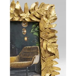 KARE Design Bilderrahmen Gold Leaves- Deko & Geschenkartikel