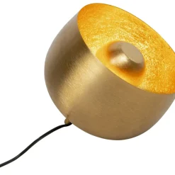 KARE Design Bodenleuchte Apollon Smooth Gold O28Cm- Steh & Bodenleuchten