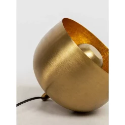 KARE Design Bodenleuchte Apollon Smooth Gold O28Cm- Steh & Bodenleuchten