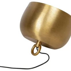 KARE Design Bodenleuchte Apollon Smooth Gold O28Cm- Steh & Bodenleuchten