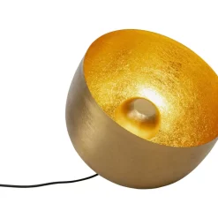 KARE Design Bodenleuchte Apollon Smooth Gold O35Cm- Steh & Bodenleuchten