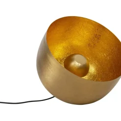 KARE Design Bodenleuchte Apollon Smooth Gold O35Cm- Steh & Bodenleuchten