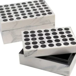 KARE Design Box Dotted (2/Set)- Aufbewahrung & Ordnung