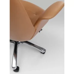 KARE Design Burodrehstuhl Brady Silber- Stühle