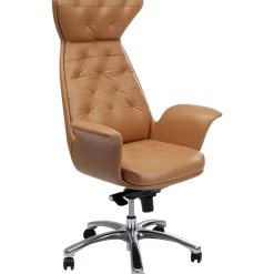 KARE Design Burodrehstuhl Brady Silber- Stühle