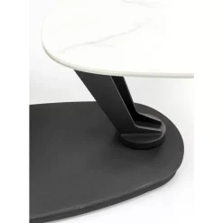 KARE Design Couchtisch Franklin Weis 150X58Cm- Tische