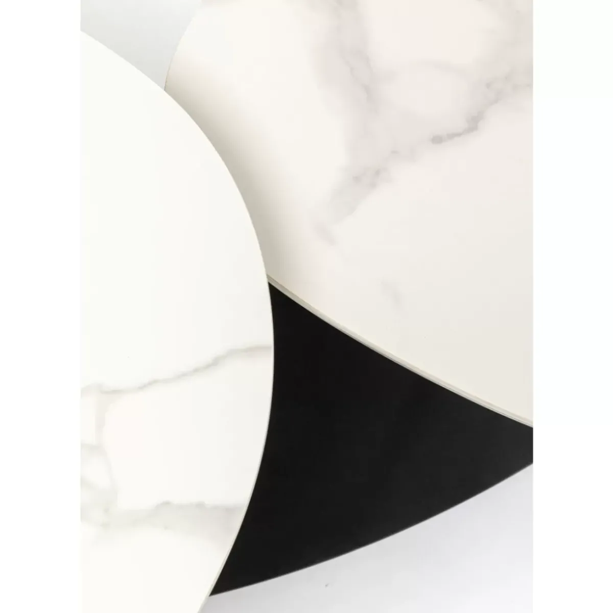 KARE Design Couchtisch Franklin Weis 150X58Cm- Tische