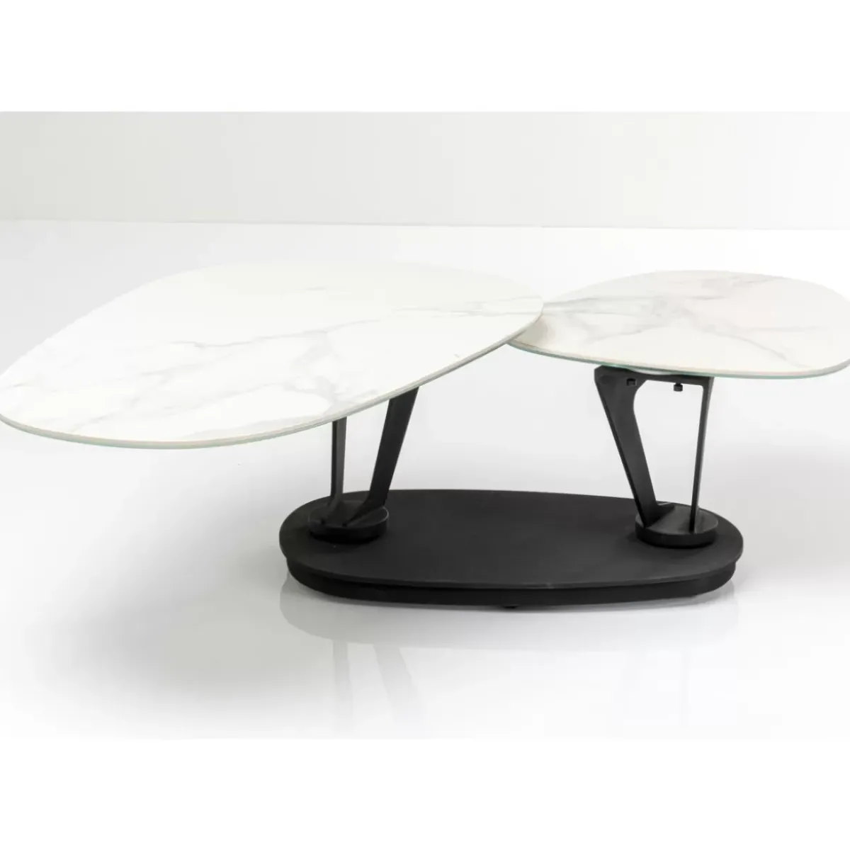 KARE Design Couchtisch Franklin Weis 150X58Cm- Tische