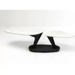 KARE Design Couchtisch Franklin Weis 150X58Cm- Tische