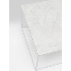 KARE Design Couchtisch Greta Weiss 100X50- Outdoormöbel