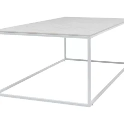 KARE Design Couchtisch Greta Weiss 100X50- Outdoormöbel