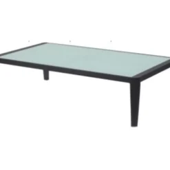 KARE Design Couchtisch Tiki Schwarz- Outdoormöbel