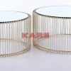 KARE Design Couchtisch Wire Messing (2/Set)- Tische