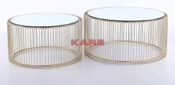KARE Design Couchtisch Wire Messing (2/Set)- Tische