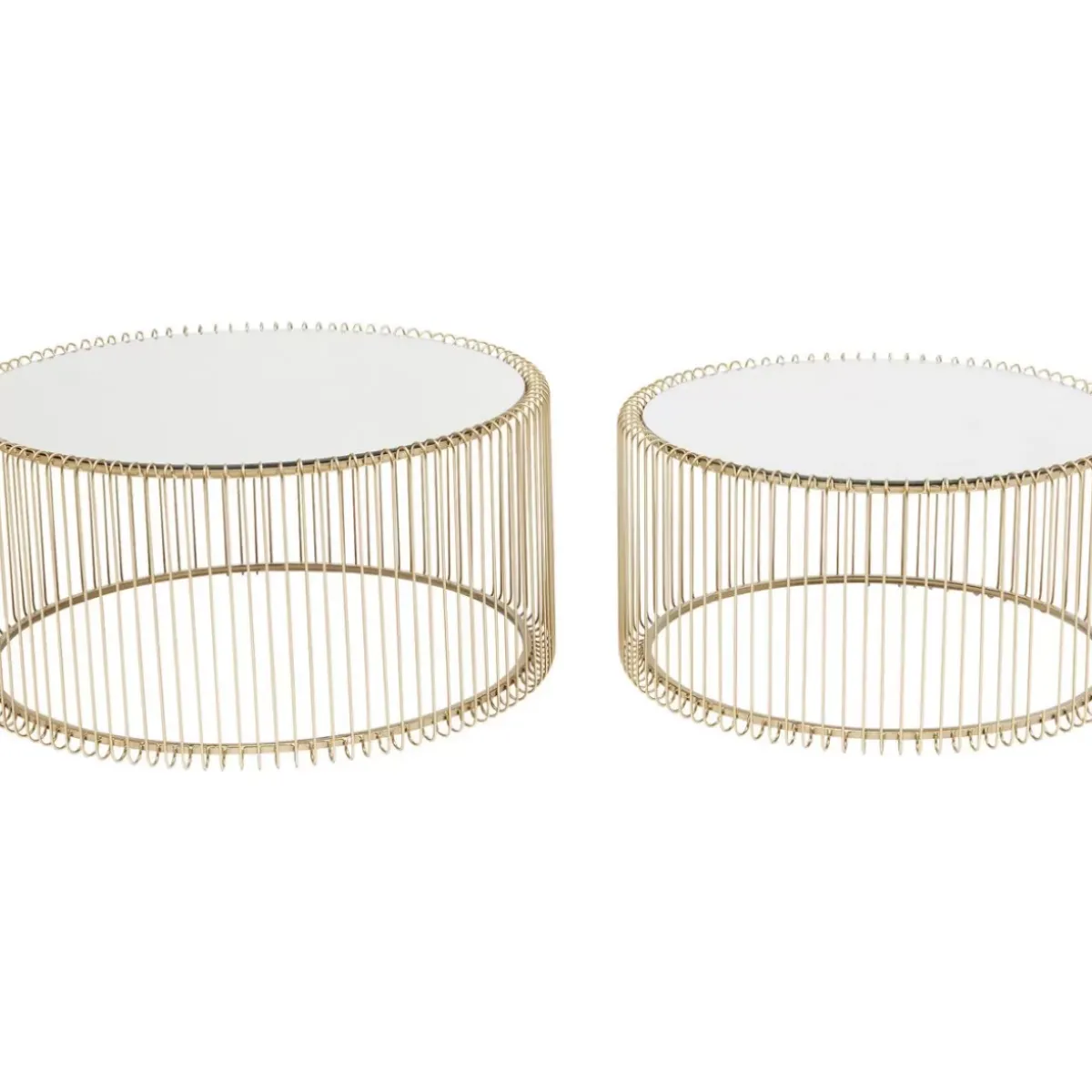 KARE Design Couchtisch Wire Messing (2/Set)- Tische
