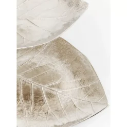 KARE Design Deko Etagere Leaf Silber- Geschirr & Tischaccessoires