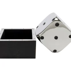 KARE Design Deko Objekt Dice Silber 10X10Cm- Sonstiges & Zubehör Accessoires