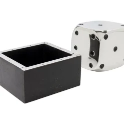 KARE Design Deko Objekt Dice Silber 10X10Cm- Sonstiges & Zubehör Accessoires