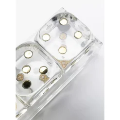 KARE Design Deko Objekt Dice Transparent 17X4Cm- Sonstiges & Zubehör Accessoires