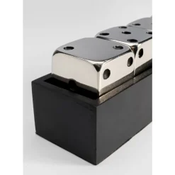 KARE Design Deko Objekt Dices Silber 20X6Cm- Sonstiges & Zubehör Accessoires