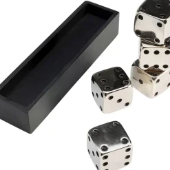 KARE Design Deko Objekt Dices Silber 20X6Cm- Sonstiges & Zubehör Accessoires