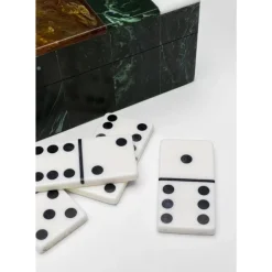 KARE Design Deko Objekt Domino Grun 21X5Cm- Sonstiges & Zubehör Accessoires