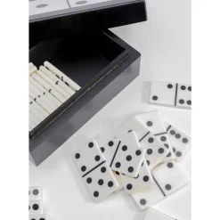 KARE Design Deko Objekt Domino Schwarz/Weis 14X5Cm- Sonstiges & Zubehör Accessoires
