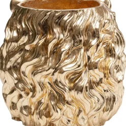 KARE Design Deko Ubertopf Lion Gold- Aufbewahrung & Ordnung