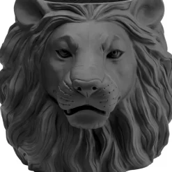 KARE Design Deko Ubertopf Lion Schwarz- Aufbewahrung & Ordnung