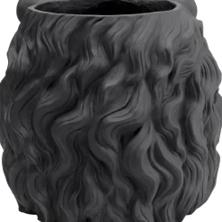 KARE Design Deko Ubertopf Lion Schwarz- Aufbewahrung & Ordnung