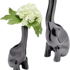 KARE Design Deko Vase Buddy Anthrazit (2/Set)- Vasen