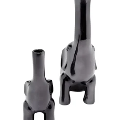 KARE Design Deko Vase Buddy Anthrazit (2/Set)- Vasen