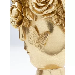 KARE Design Deko Vase Flowercrown Gold 20Cm- Vasen