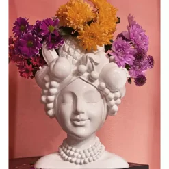 KARE Design Deko Vase Fruity Weis 37Cm- Vasen