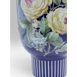 KARE Design Deko Vase Rose Magic Blau 27Cm- Vasen