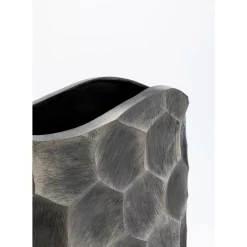 KARE Design Deko Vase Sacramento Comb Silber Antik 59Cm- Vasen