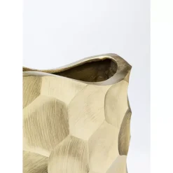 KARE Design Deko Vase Sacramento Comb Champagner Gold 59Cm- Vasen