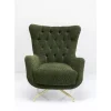KARE Design Drehsessel Bellini Grun- Sessel