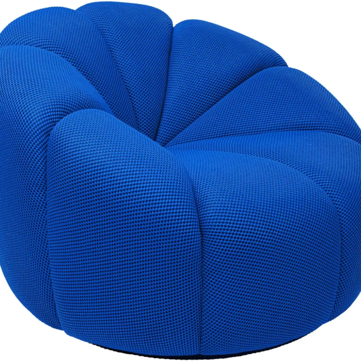 KARE Design Drehsessel Peppo Lounge Blau- Sessel