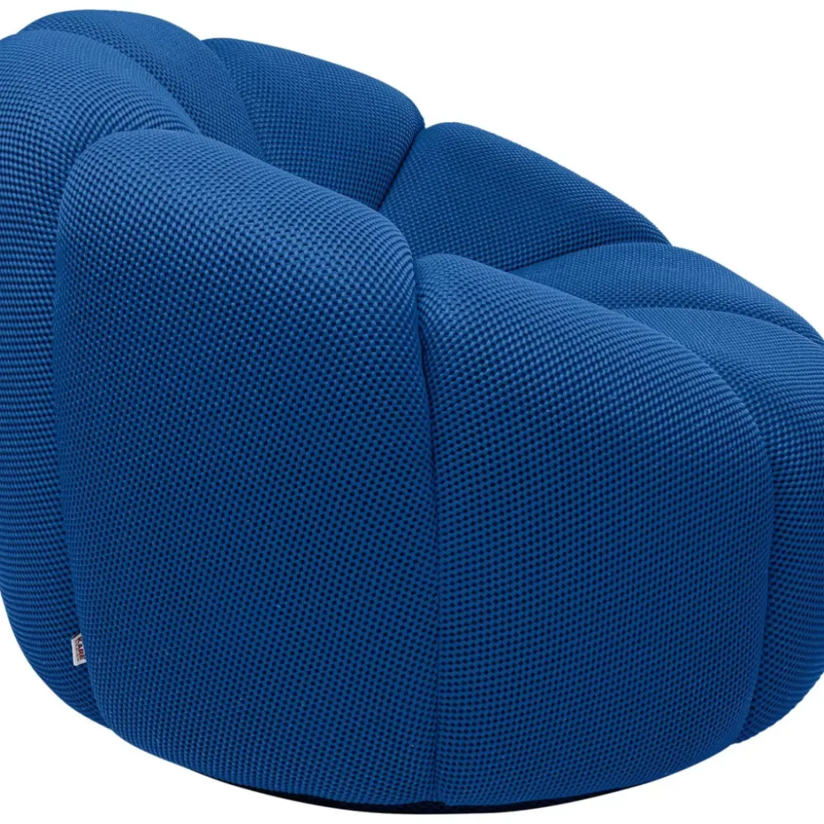 KARE Design Drehsessel Peppo Lounge Blau- Sessel