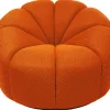 KARE Design Drehsessel Peppo Lounge Orange- Sessel