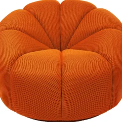 KARE Design Drehsessel Peppo Lounge Orange- Sessel