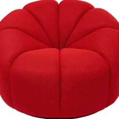 KARE Design Drehsessel Peppo Lounge Rot- Sessel