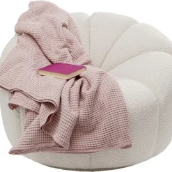 KARE Design Drehsessel Peppo Lounge Weis- Sessel