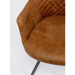 KARE Design Drehstuhl Coco Braun- Stühle